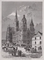 Kathedrale von Evreux, Normandie, Frankreich