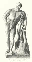 Farnesischer Herkules, römische Kopie einer antiken griechischen Statue von Lysippos