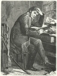 Gerhard von Scharnhorst, deutscher General und Reformer der preußischen Armee (Stich)