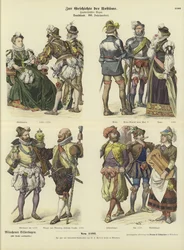 Deutsche Kostüme, 16. Jahrhundert