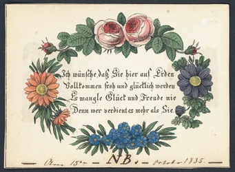 Deutsche Grußkarte