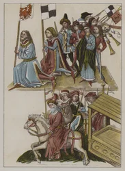 Investitur von Friedrich I. aus dem Hause Hohenzollern als Kurfürst von Brandenburg auf dem Konzil von Konstanz