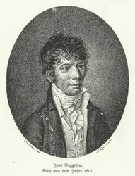 Jens Baggesen, dänischer Dichter und Komödienschreiber