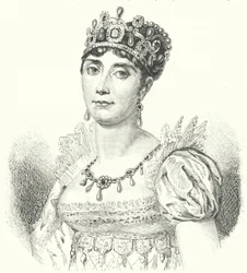 Josephine de Beauharnais, erste Frau von Napoleon I. (Stich)