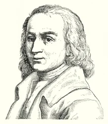 Matthias Claudius, deutscher Dichter und Journalist (Stich)