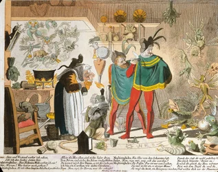 Mephistopheles inspiriert von Faust