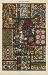 Mittelalter, Buntglas