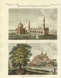 Moscheen und Pagoden in Hindustan