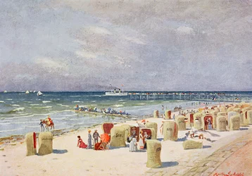 Am Strand von Norderney