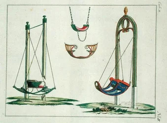 Ornate Gartenschaukeln, aus 