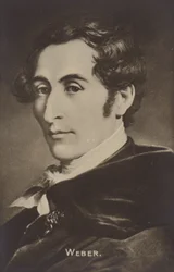 Porträt von Carl Maria von Weber