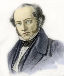 Porträt von Jacob Grimm, 1837