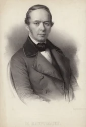 Porträt von Moritz Hauptmann