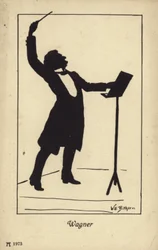 Porträt von Richard Wagner