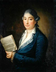 Porträt der Sängerin Morelli