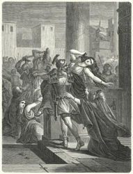 Raub der Sabinerinnen (Gravur)