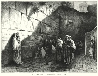 Ruinen des Tempels von Jerusalem