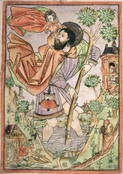 St. Christophorus: Deutsch, ca. 1470