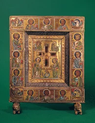 Staurothek, Rheinische Schule