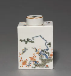 Teedose, Hersteller Meissener Porzellanmanufaktur, Deutschland, ca. 1735