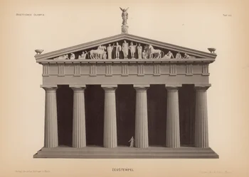 Tempel des Zeus, Olympia, Griechenland