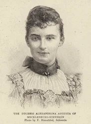 Herzogin Alexandrina Augusta von Mecklenburg-Schwerin