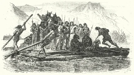 Die Germanen (Gravur)