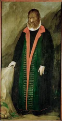 Der haarige Mann, Petrus Gonzalvus, geboren 1556 auf Teneriffa