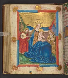 Die Madonna der Demut, Add. MS 24153, f.76v