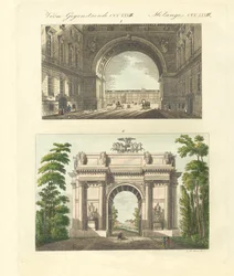 Der kaiserliche Winterpalast von St. Petersburg