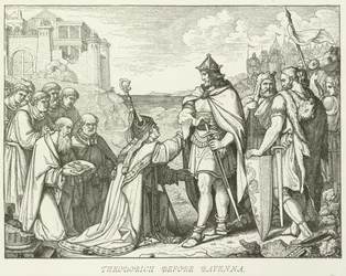 Theoderich vor Ravenna