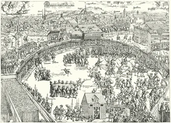 Turnier in Zwickau, August 1573