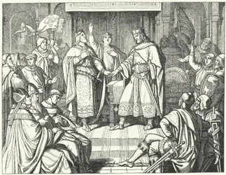 Vertrag von Verdun, 843