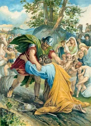 Unidentifizierte biblische Szene