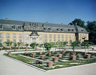 Ansicht der Orangerie von Herrenhausen, angelegt 1720-23