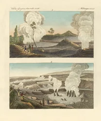Vulkane auf der Insel Hawaii