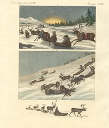 Winterreisen in Lappland