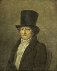 Porträt von Jean Bernard, Kunstsammler und Maler in Amsterdam
