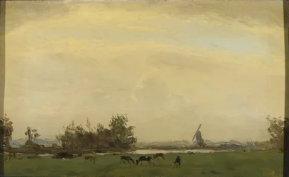 Wiesenlandschaft an der Spaarne