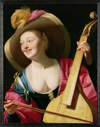 Der Viola-da-gamba-Spieler