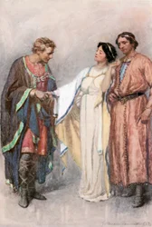 "Sie sagte, dass er wahrlich nicht gehen sollte"