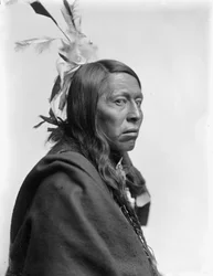 Sioux-Häuptling Flying Hawk, ca. 1900