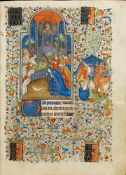 Geburt Christi, Anbetung des Kindes. Die Stunden der Isabella Stuart.