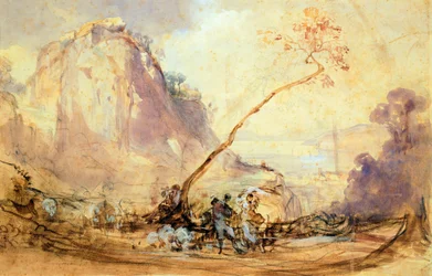Landschaft von Sorrent, ca. 1848