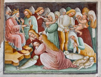 Herodes und der Kindermord von Bethlehem, Detail aus dem Leben Jesu
