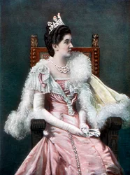 Königin Elena von Italien, spätes 19. Jahrhundert