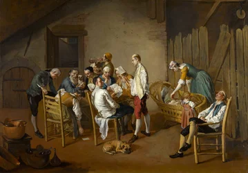 Das Kartenspiel, ca. 1738-1750