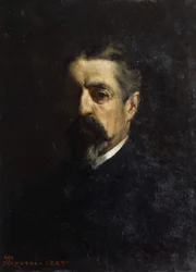 Porträt von Graf Marcello Panissera di Veglio (1830-1886)