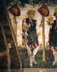 Valerano und Thomas III. von Saluzzo (Detail)