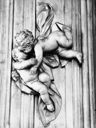 Küssende Putti